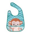 Ver imagem 1 de Babador Impermeável Macaco - Buba Baby