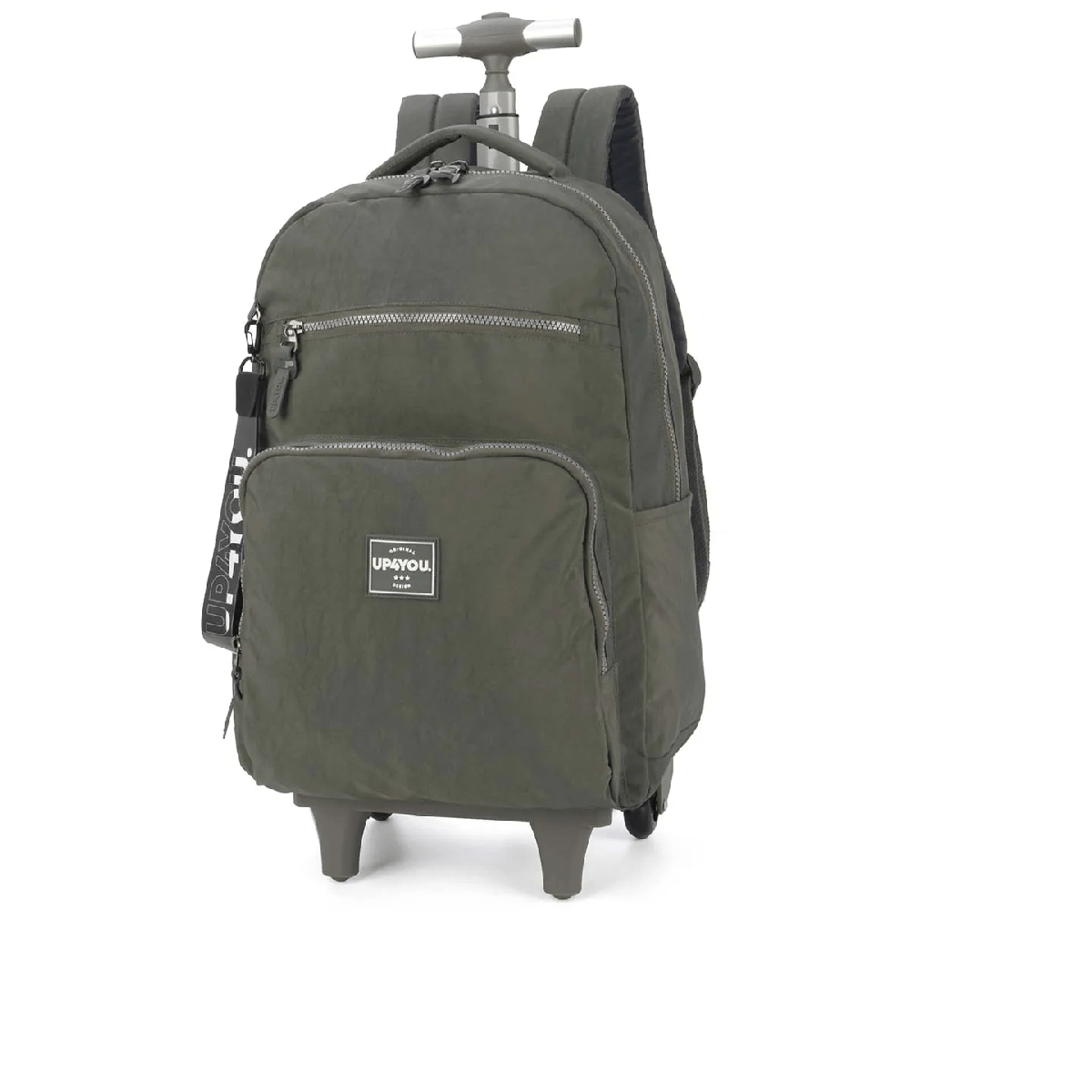 Mochila com Rodas Up7You MC51614UP Cinza - 2