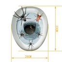 Ver imagem 4 de Adesivo Halloween Vaso Sanitário com Aranhas