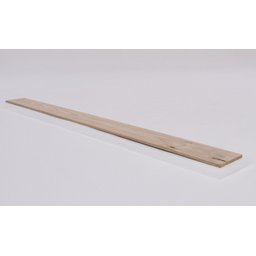 Tábua Aplainada Prateleira/artesanato de Pinus Tratado com Nós 23x1,8x290 Centímetros - Natural Únic - 1