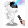 Astronaulta Projetor de Luz Noturna para Quarto, Controle Remoto e Temporizador, Projetor de Estrela - 7