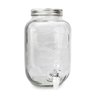 Suqueira Dispenser de Sucos e Água de Vidro 4 Litros Vintage com Torneira Retro Luxo - 1