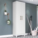 Ver imagem 2 de Armário Multiuso New Íris 2 Portas Branco - Moval