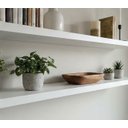 Ver imagem 6 de Kit 2 Prateleiras 80cm x 20cm MDP Suporte Invisível Branco