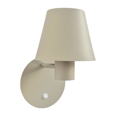 Arandela com Interruptor Carlotta 4078 Cor Nude E27