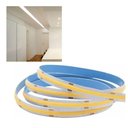 Ver imagem 2 de Fita de Led 6500k Cob 12v Rolo 50 Metros 10w Decoraçao Teto Rebaixado Sanca Gesso Ambiente Externo