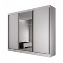 Ver imagem 2 de Guarda-Roupa Casal com Espelho 3 Portas 6 Gavetas Toulon