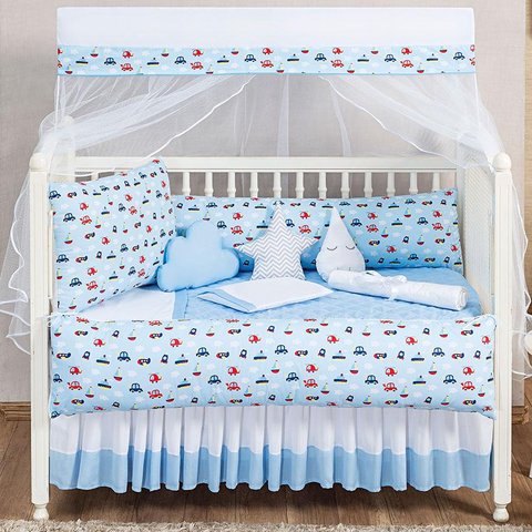 Kit Cabeceira + Laterais + Mosqueteiro + Almofadas - 8 Peças