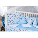 Ver imagem 5 de Kit Cabeceira + Laterais + Mosqueteiro + Almofadas - 8 Peças