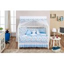 Ver imagem 3 de Kit Cabeceira + Laterais + Mosqueteiro + Almofadas - 8 Peças