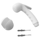 Ver imagem 1 de Duchinha Gatilho para Ducha Higiênica Branco com Suporte 1/2" - 2300933