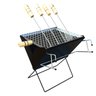 Churrasqueira Maleta Dobrável para Barco e Camping +4espetos - 5