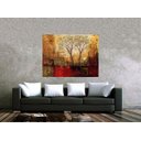 Ver imagem 5 de Quadro Pintura Impressão em Canvas Fine Art Cod 7001 - 90cm (A) x 120cm (L) - Com Moldura Preta