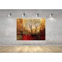 Ver imagem 4 de Quadro Pintura Impressão em Canvas Fine Art Cod 7001 - 90cm (A) x 120cm (L) - Com Moldura Preta