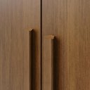 Ver imagem 3 de Guarda Roupa Casal Crsal 6 Portas 2 Gavetas MDP com Espelhos Cinamomo Multimóveis 180cm