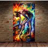 Quadro Pintura Tela Figurativo Cod 4334 - 190cm (A) x 110cm (L) - 4