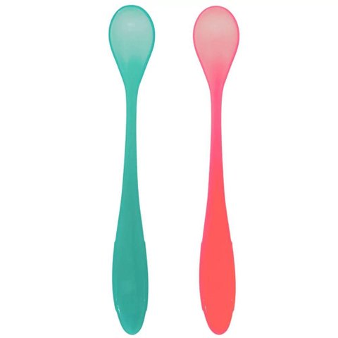 2 Colher para Introdução Alimentar Buba Termossensíveis Bebê