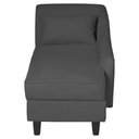 Ver imagem 5 de Recamier Diva França 1,60m Suede Grafite - Inova Decor