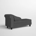 Ver imagem 4 de Recamier Diva França 1,60m Suede Grafite - Inova Decor
