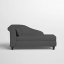 Ver imagem 1 de Recamier Diva França 1,60m Suede Grafite - Inova Decor