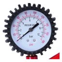 Ver imagem 3 de Pistola Calibradora de Pneus para Carro Moto Bike Compressor:vermelho