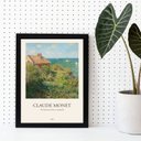 Ver imagem 2 de Quadro Decorativo Monet The Fisherman´s house 24x18cm - com Vidro:madeira Preta
