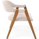 Ver imagem 6 de Cadeira de Jantar e Estar Living Estofada Nadja L02 Suede Bege - Lyam Decor