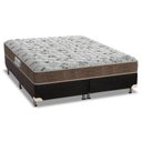 Ver imagem 1 de Cama Box King: Colchão Espuma D45 Probel ProDormir Advanced + Base CRC Suede Black(193x203)