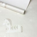 Ver imagem 1 de Papel de Parede Infantil Bege Vinilico Lavável+ Cola para Aplicação