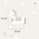 Ver imagem 6 de Papel de Parede Infantil Bege Vinilico Lavável+ Cola para Aplicação