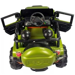 Jipe Elétrico Controle Remoto Verde 12v - Importway - 4