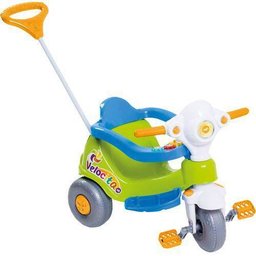 Triciclo Infantil Velocita 2 em 1 - Pedal e Passeio - Calesita - 1 Triciclo Infantil Velocita 2 em 1 - Pedal e Passeio - Calesita - 1