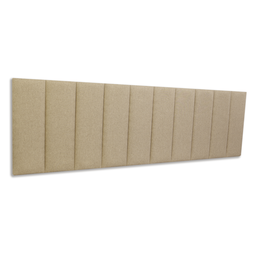 Cabeceira King 200x60 Cama Box Modulada Reta Linho Bege - 1
