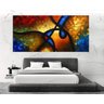 Quadro Pintura Tela Abstrato Moderno Cod 2455 - 90cm (A) x 180cm (L) - 2