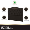 Ver imagem 6 de Cabeceira Casal Queen Size Estofada para Cama Box Maitê Veludo