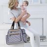 Bolsa Maternidade Skip Hop - Coleção Grand Central - Cor Black Stripe - 6
