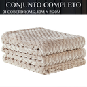Ver imagem 4 de Cobertor Luxo Coberdrom Bliss Queen Size Fofinha e Grossa:avela