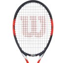 Ver imagem 3 de Raquete de Tênis Wilson Federer Open 103 - Preto e Laranja