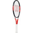 Ver imagem 2 de Raquete de Tênis Wilson Federer Open 103 - Preto e Laranja