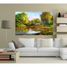 Quadro Pintura Paisagem Óleo Sobre Tela Cod 3007 - 90cm (A) x 150cm (L) - 6
