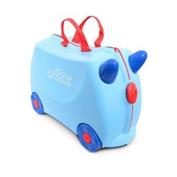 Mala de Viagem com Rodinha Infantil Trunki Azul Bebe George Blue - 1