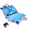 Mala de Viagem com Rodinha Infantil Trunki Azul Bebe George Blue - 4