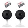 2 Câmeras WiFi Full HD Mibo iM3 C Intelbras + Cartão 128GB - 1