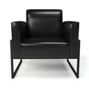 Ver imagem 3 de Kit 2 Poltronas Base Industrial Alta Preto Marisa Corano D03 - D’Rossi