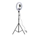 Ver imagem 7 de Ring Light Iluminação Portátil com Tripé Filmagem Celular