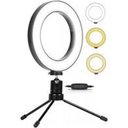 Ver imagem 4 de Ring Light Iluminação Portátil com Tripé Filmagem Celular