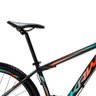 Bicicleta Aro 29 Krw Alumínio Shimano 21 Vel Freio a Disco Suspensão S6 21 Preto-azul e Laranja - 3