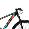 Bicicleta Aro 29 Krw Alumínio Shimano 21 Vel Freio a Disco Suspensão S6 21 Preto-azul e Laranja - 7