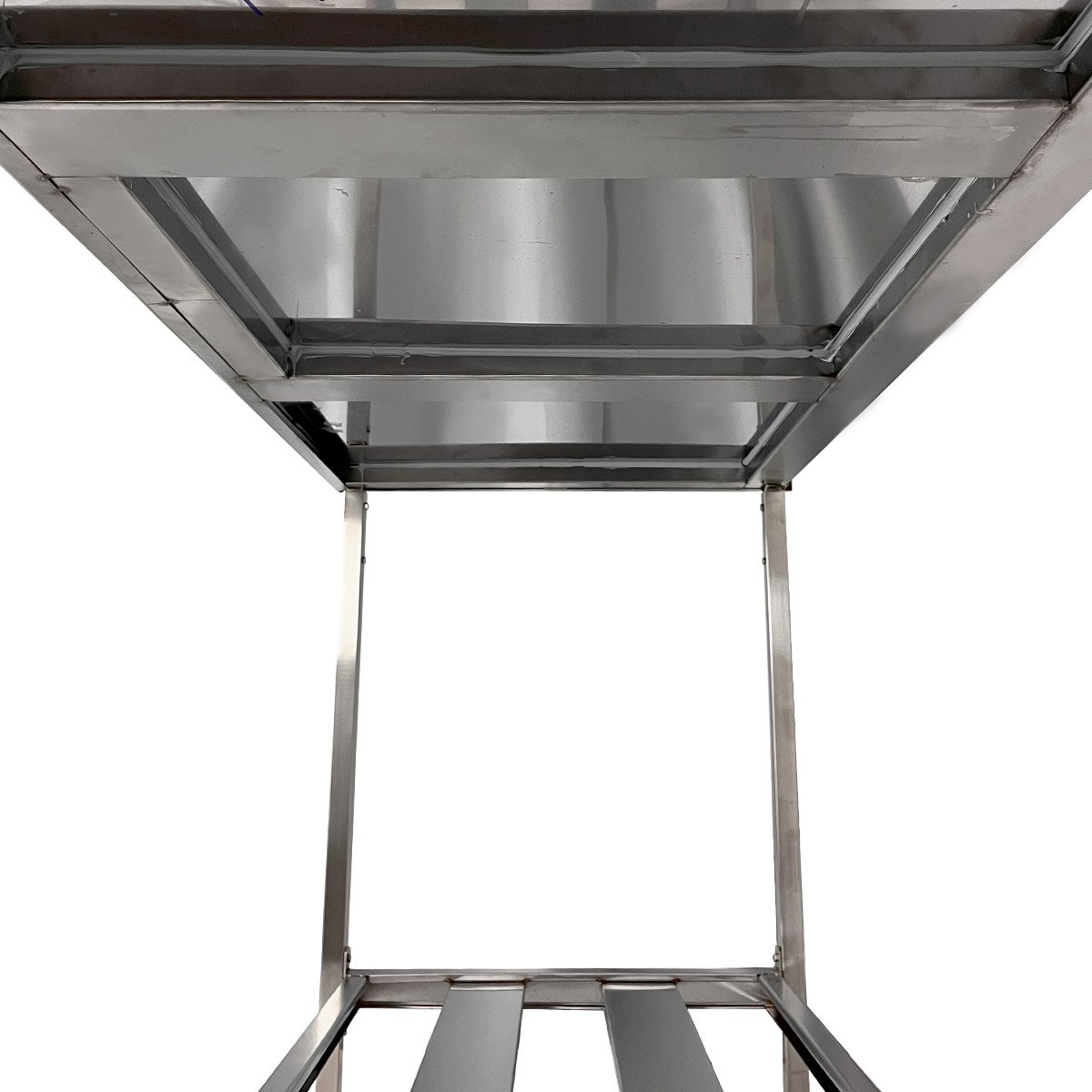 Mesa Aço Inox Profissional 180x70x90 Cm com Espelho Loja da Cozinha Profissional com Espelho - 5