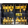 Kit 12 Fresas Profissionais 8mm para Tupia (Dewalt DW90016-LA) - 2